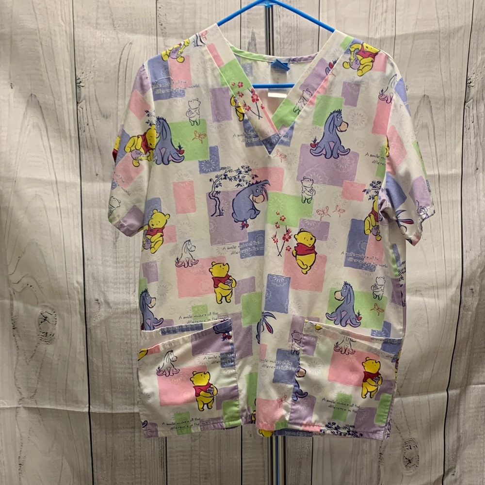 Disney scrub top